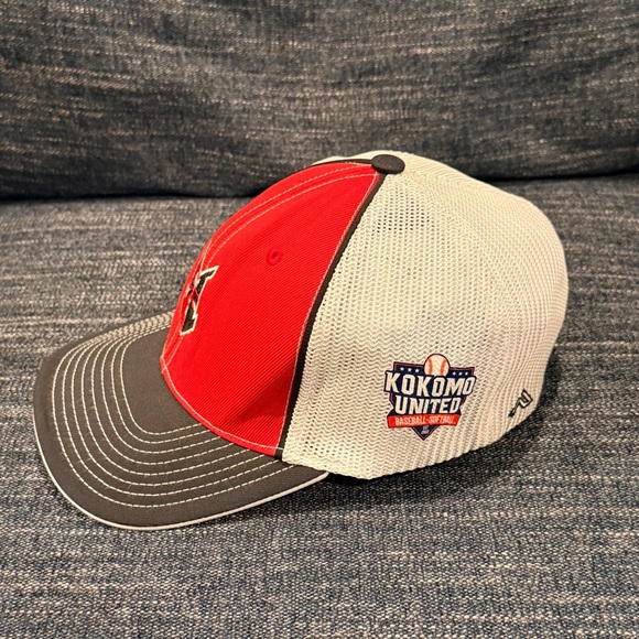 Indianapolis Indians Embroidered Logo Hat by Pacific Headwear Fitted Size L-XL - Picture 4 of 10